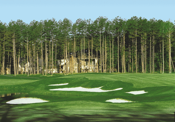Chenal Country Club Founders Course with house
