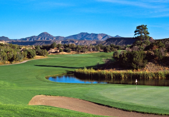 Cochiti Golf Course Hole #18