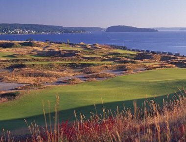 chambers bay golf course #15 and #17