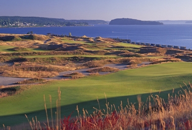 chambers bay golf course #15 and #17