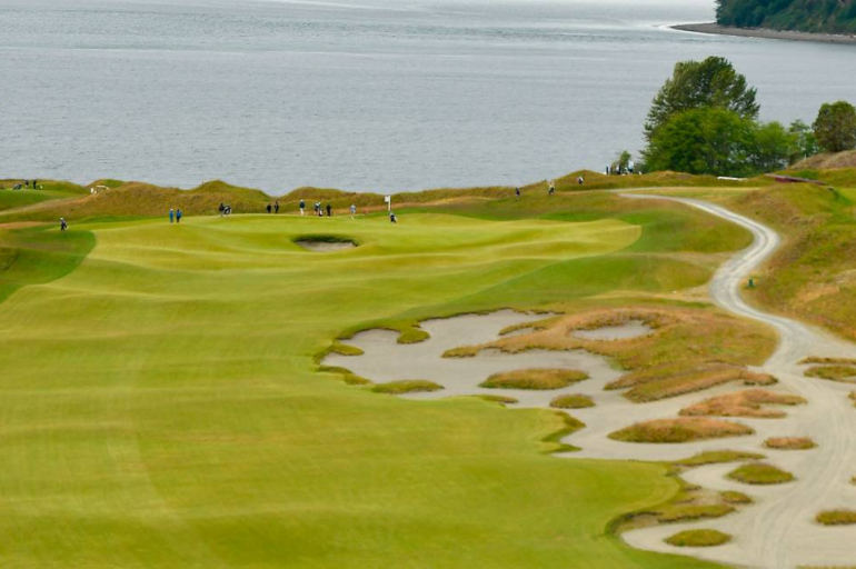 US Women's AM Chambers Bay 5th Hole