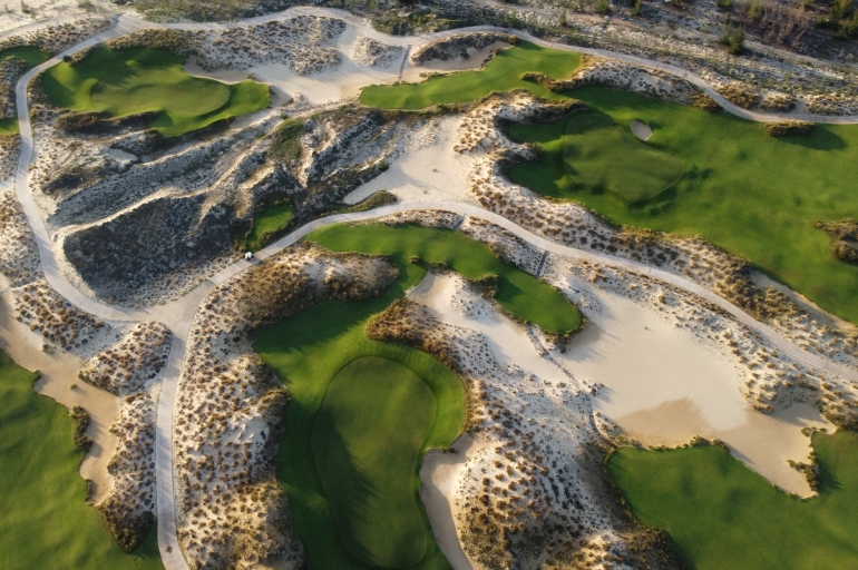 Front nine at Hoiana Shores Golf Club